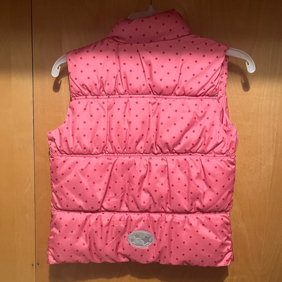 Pink Star Kids Puffer Vest - Picture 3 of 3